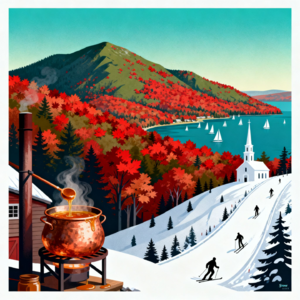 佛蒙特州：绿山之州的田园与独立灵魂