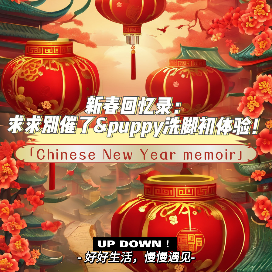 新春回忆录：求求别催了&puppy洗脚初体验 episode artwork