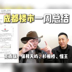 【凯爸周报VOL.2】房产销售数据被隐藏?天西豪宅单价跌破 1 字头!
