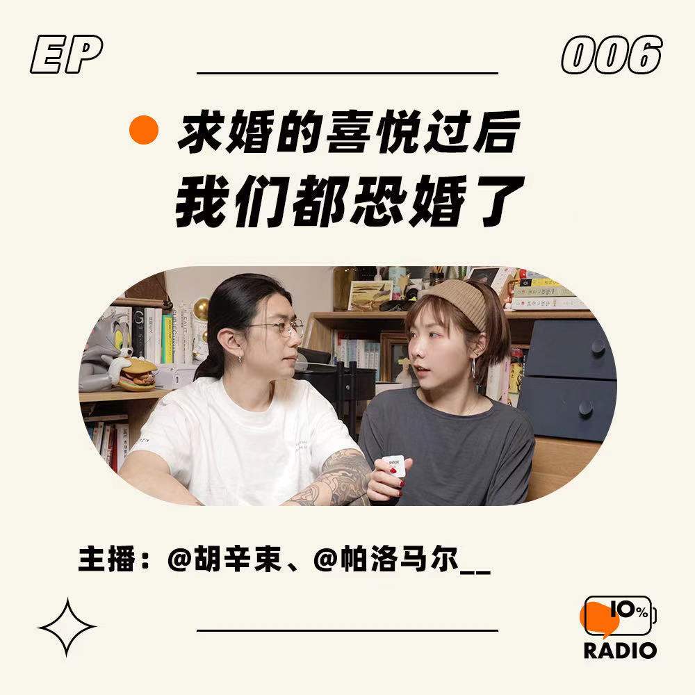 cover of episode EP006-求婚的喜悦过后，我们都恐婚了