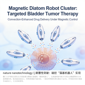 nature nanotechnology | 颠覆性突破:磁控“藻基机器人”实现膀胱癌疗效40倍提升