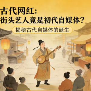10 古代网红：街头艺人竟是初代自媒体？