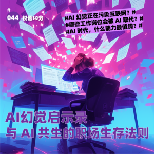 #044 AI幻觉启示录 与 AI 共生的职场生存法则