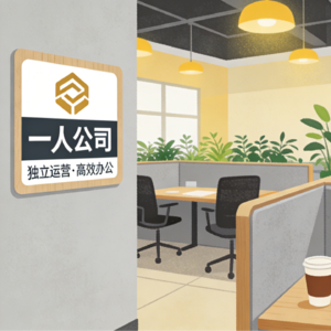 001.一人公司OPC的临时共享办公室