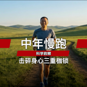中年慢跑：科学救赎，击碎身心三重枷锁