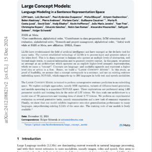 【第101期】Large Concept Models (LCMs)
