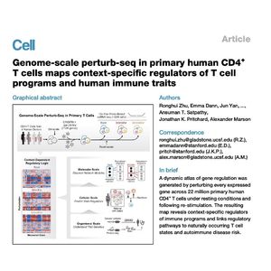 1659-人类CD4+ T细胞全基因组Perturb-seq调控图谱