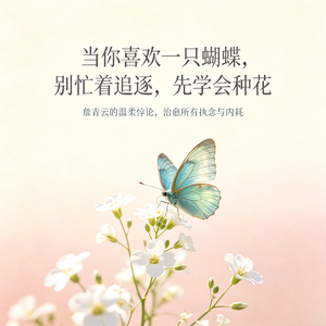 026|当你喜欢一只蝴蝶,别忙着追逐,先学会种花|詹青云的温柔悖论,治愈所有执念与内耗