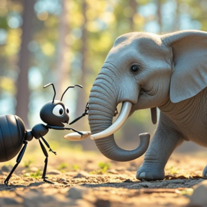 每天睡前故事232 | 蚂蚁打败大象