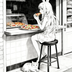 07.高脚凳，披萨与小猫的邂逅