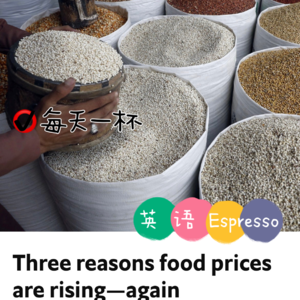 【147】食物价格回升背后原因