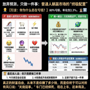 普通人只做一件事就够了：高股息 + 标普，死拿不动！