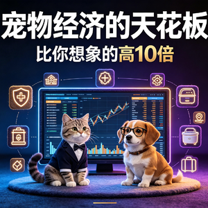 宠物经济的天花板，比你想象的高 10 倍。