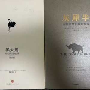 92.世界读书日特别节目： 荐书 - 《黑天鹅》&《灰犀牛》