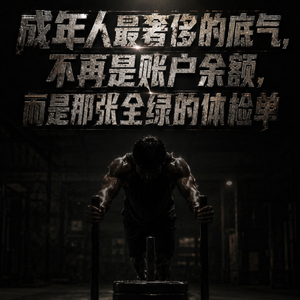 成年人最奢侈的底气，不再是账户余额，而是那张全绿的体检单