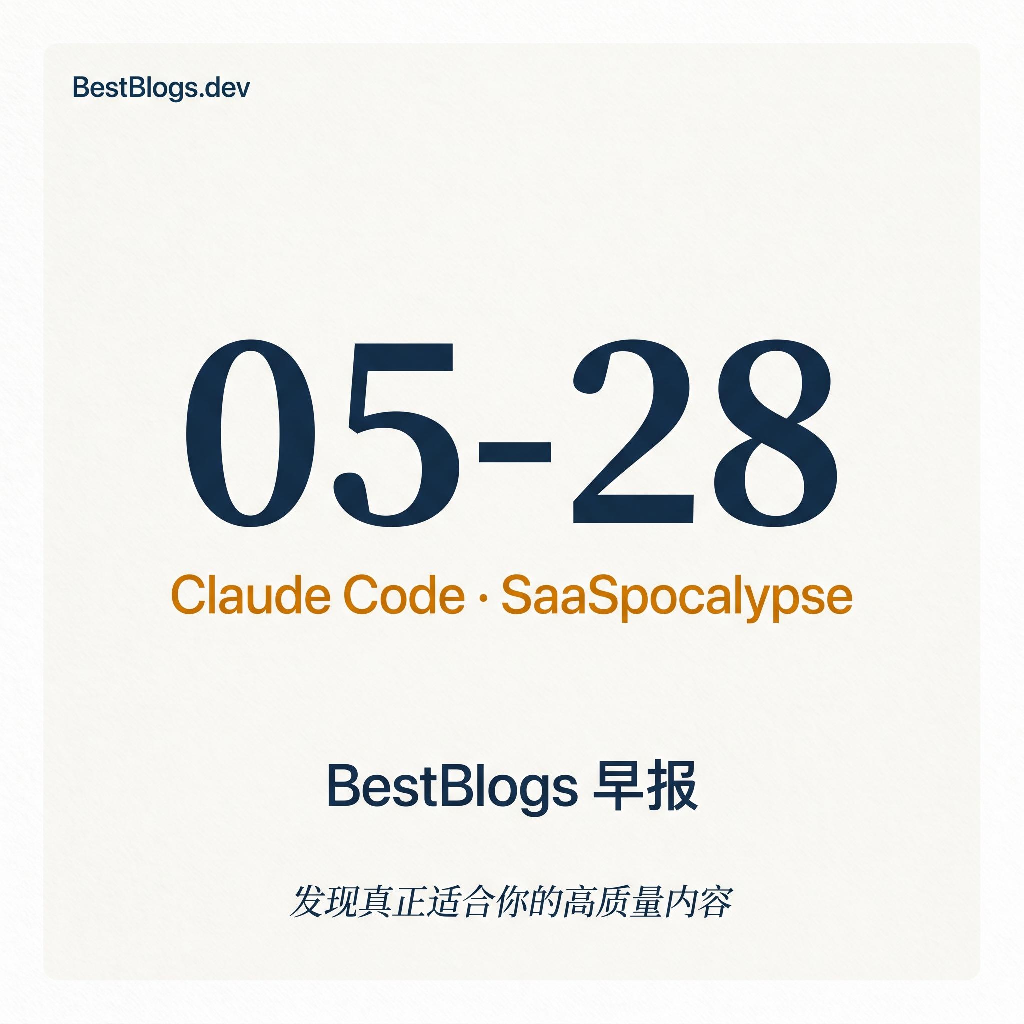 EP70 · Claude Code 路径、RL 炼模型、工程师蜕变 · 05-28 早报 episode artwork