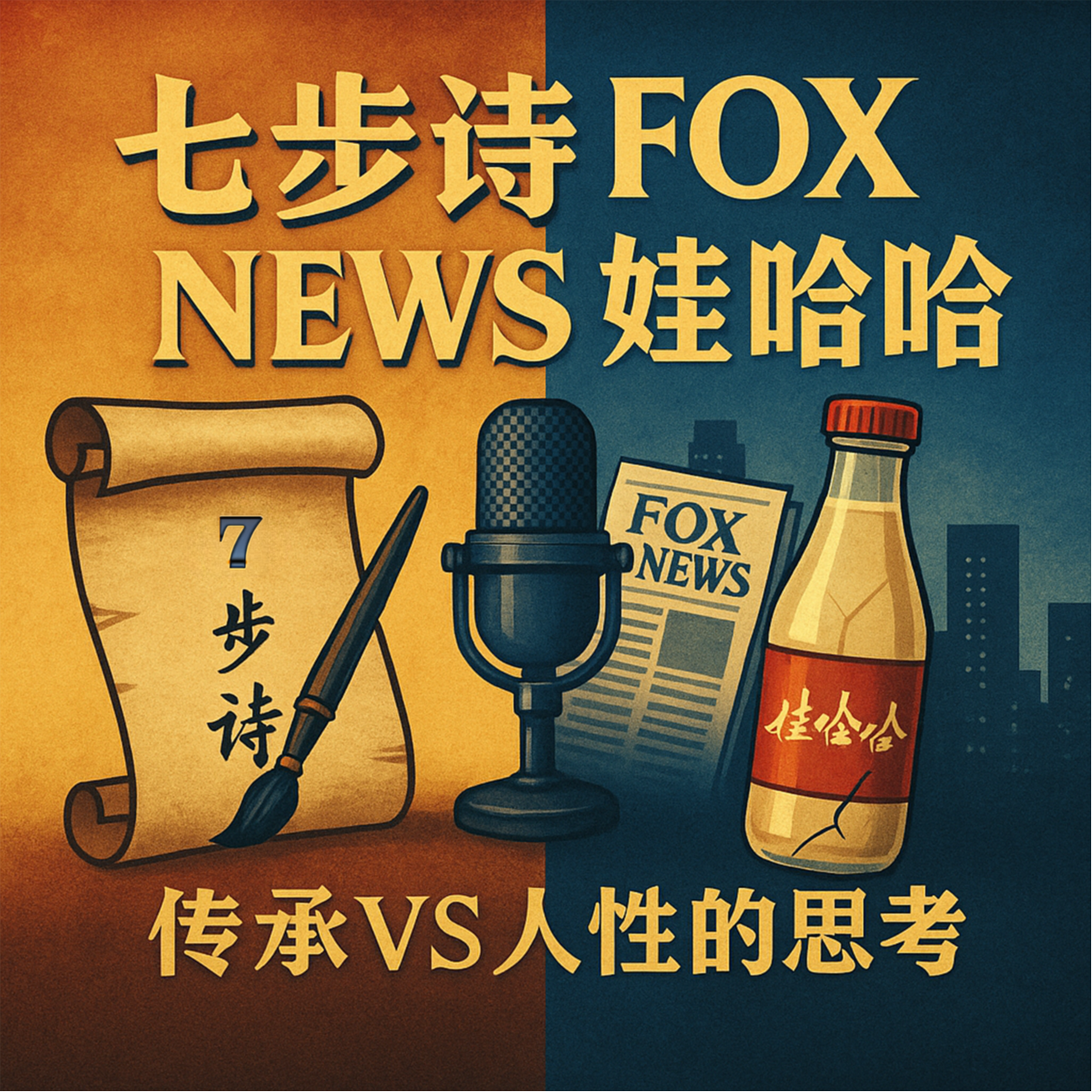 007.七步诗、Fox News、娃哈哈：传承VS人性的思考 episode artwork