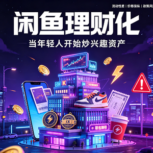 闲鱼不是二手平台了，它是年轻人的「理财 App」