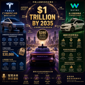 点石成金:万亿级 Robotaxi 时代的“无人”之战与财富重塑