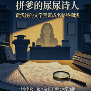Vol. 017 拼爹的尿尿诗人贾浅浅的文学荒诞成名路终搁浅