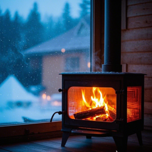 聆听自然：风雪、炉火