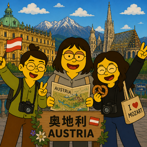 E41. 穷游记｜No kangaroos in Austria 奥地利好山好水好无聊