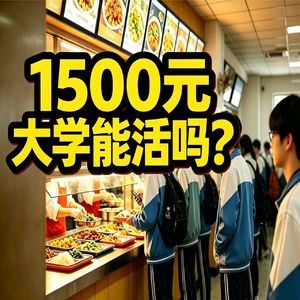 每月1500元，在大学能活下去吗？