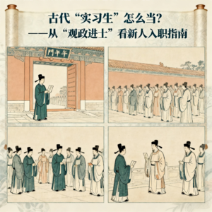古代“实习生”怎么当？——从“观政进士”看新人入职指南