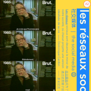 OOD 2｜les réseaux sociaux 社交媒体及玛格丽特杜拉斯老师对2000年的神预言