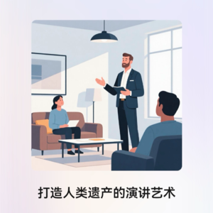 打造人类遗产的演讲艺术