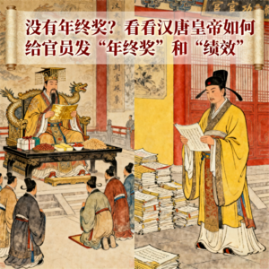 没有年终奖？看看汉唐皇帝如何给官员发“年终奖”和“绩效”