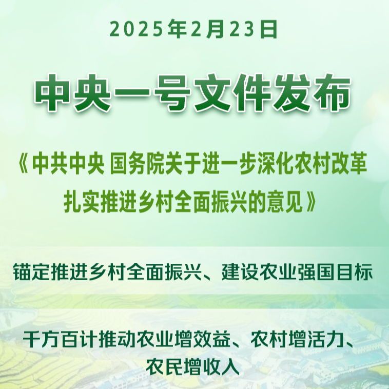 前瞻钱瞻-222.中央一号文件：2025 农业改革与乡村振兴 10个重点25大趋势