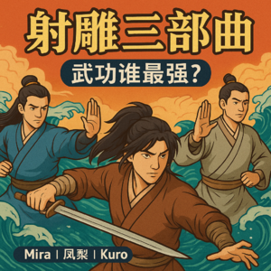 射雕三部曲 | 一臂杨过搏击海浪!武功吊打郭靖、张无忌?