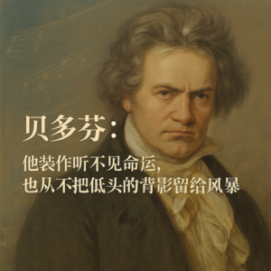 03.贝多芬:他装作听不见命运,也从不把低头的背影留给风暴