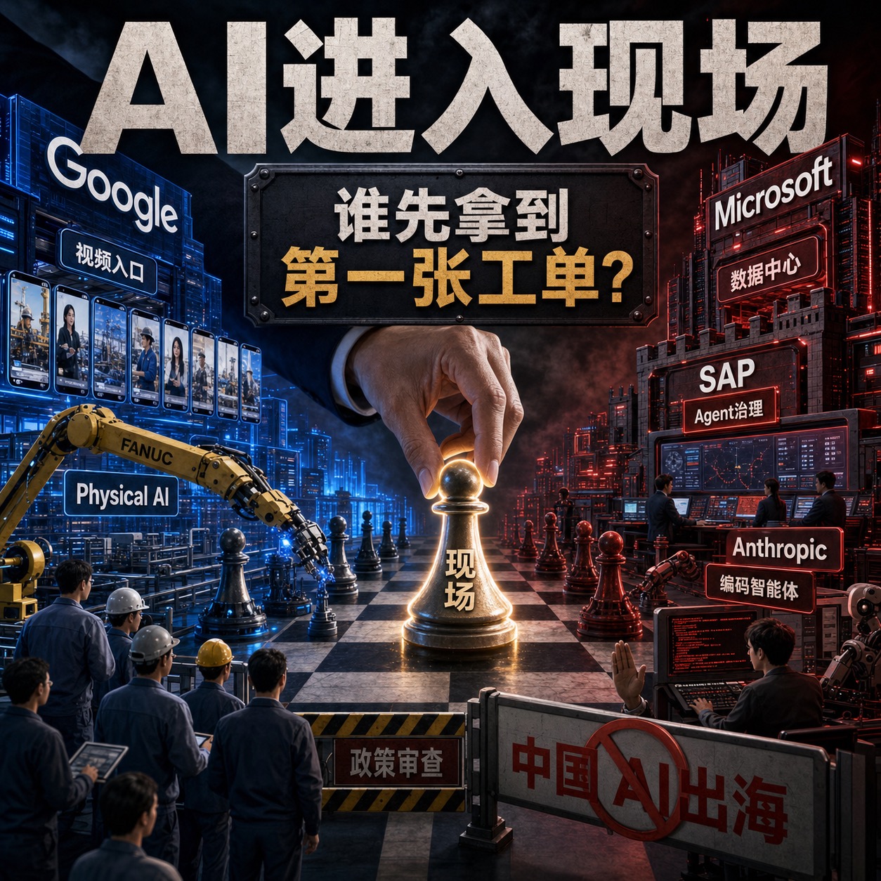 Google抢视频入口，微软押印度，AI开始进产线 episode artwork