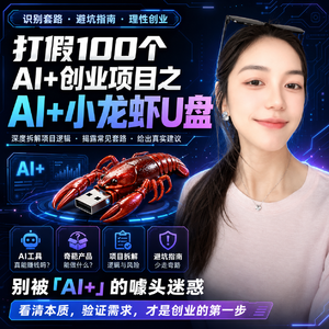 AI+小龙虾U盘