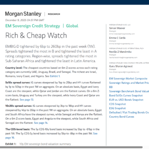 大摩重磅：新兴市场主权债迎来分化牛市，这些国家成隐形赢家