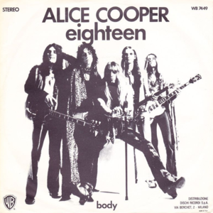 《滚石》500首最伟大的歌曲赏析482 Alice Cooper-I'm Eighteen