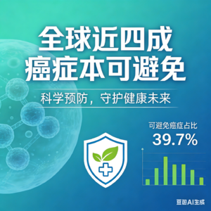 最新研究，全球近四成癌症本可避免