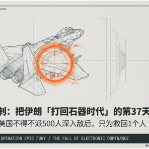 【美以伊战争】4.5讽刺 - 伊朗击落一架F-15E，美国不得不派500人深入敌后只为救回1个人