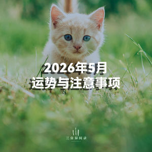 情绪控制！破财！健康！火旺预警！2026年5月运势与注意事项