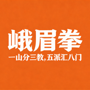 003 峨眉拳:一山分三教,五派汇八门