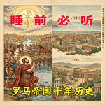 一口气讲完罗马帝国1000年极简史：从王政到灭亡！#助眠 #罗马帝国 #中世纪欧洲 #历史故事 #睡前故事 #助眠故事