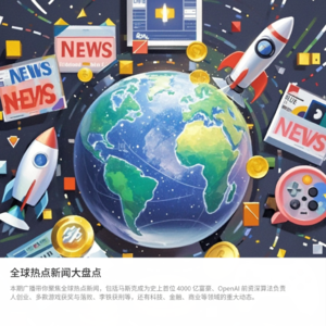 AI播报|2024-12-14|马斯克成为史上首位 4000 亿富豪、OpenAI 前资深算法负责人创业、李铁获刑。