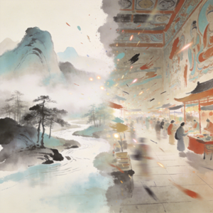 王维vs吴道子：退到山里，还是卷在长安？｜083王维&吴道子