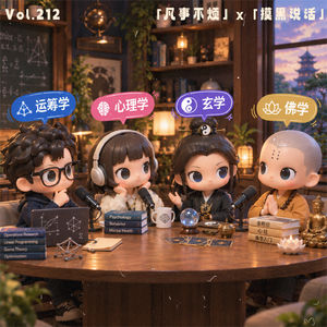 运筹学×心理学×玄学×佛学：一场关于命运、自由与快乐的跨界实验｜串台《摸黑说话》