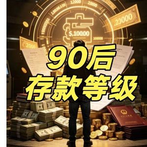 90 后存款等级曝光!存款多少才算及格? 你拖后腿了么?