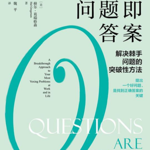 问题即答案：一起学习如何提出催化性问题，创新的关键动力，去解决棘手问题