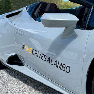 She Drives A Lambo