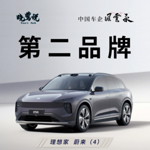 中国车企风云录（第十三集）理想家蔚来4：第二品牌